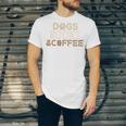 Dogs Books & Coffee Unisex Jersey T-Shirt