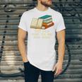 Drink Tea And Read Books Reading Bookworm Literature Unisex Jersey T-Shirt
