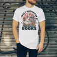 Easily Distracted By Books Read Goose Lover Bookworm Reading Unisex Jersey T-Shirt Easily Distracted By Books Read Goose Lover Bookworm Reading Unisex Jersey T-Shirt