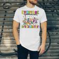 Everyone Communicates Differently Book Teacher Outfit Unisex Jersey T-Shirt