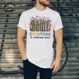 Everyone Is Welcome Here Floral Book LGBT Pride Equality Unisex Jersey T-Shirt Everyone Is Welcome Here Floral Book LGBT Pride Equality Unisex Jersey T-Shirt