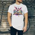 In My Fantasy Era Magic Dragon Book Unisex Jersey T-Shirt