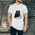 First Of All I’m A Delight Cute Cat Books Coffee Humor Unisex Jersey T-Shirt First Of All I’m A Delight Cute Cat Books Coffee Humor Unisex Jersey T-Shirt