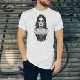 Gothic Goth Girl Woman Movie Book Art Unisex Jersey T-Shirt Gothic Goth Girl Woman Movie Book Art Unisex Jersey T-Shirt