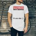 Guest Book Wir Waren Dabei Mein 57 Geburtstag German Unisex Jersey T-Shirt