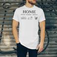 Home Stead School Grown Flowers Book Chicken Unisex Jersey T-Shirt Home Stead School Grown Flowers Book Chicken Unisex Jersey T-Shirt