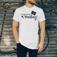 I'd Rather Be Reading Book Lover Bookworm Reading Unisex Jersey T-Shirt