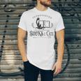 Introverted But Willing To Discuss Cats And Books Unisex Jersey T-Shirt