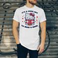 It's a Good Day To Read a Book Cute Cat Book Day Girls Boys Unisex Jersey T-Shirt It's a Good Day To Read a Book Cute Cat Book Day Girls Boys Unisex Jersey T-Shirt