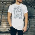 Just One More Chapter Blue Book Lover Reading Quote Unisex Jersey T-Shirt