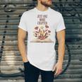 Just One More Chapter Book Lovers Floral Unisex Jersey T-Shirt Just One More Chapter Book Lovers Floral Unisex Jersey T-Shirt