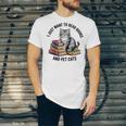I Just Want To Read Books And Pet Cats Raglan Baseball Tee Unisex Jersey T-Shirt I Just Want To Read Books And Pet Cats Raglan Baseball Tee Unisex Jersey T-Shirt