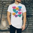 Librarian Shirt Valentines Book Worm Reading Tshirt Premium Tri-Blend Unisex Jersey T-Shirt