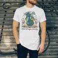 Magical Book Dragon Fantasy Reading Enthusiast Art Unisex Jersey T-Shirt