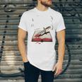 Murder Mystery And a Cup Of Tea Book Humor Unisex Jersey T-Shirt