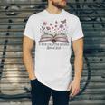 a New Chapter Begins Retired 2025 Floral Book Retirement Unisex Jersey T-Shirt