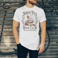 North Pole Book Club Christmas Xmas Hot Cocoa Bookish Unisex Jersey T-Shirt North Pole Book Club Christmas Xmas Hot Cocoa Bookish Unisex Jersey T-Shirt