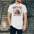 North Pole Book Club Hot Cocoa Bookworm Christmas Xmas Unisex Jersey T-Shirt