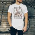 North Pole Readers Club Bookish Xmas Santa Book Reading Unisex Jersey T-Shirt North Pole Readers Club Bookish Xmas Santa Book Reading Unisex Jersey T-Shirt