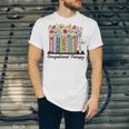 Occupational Therapy Wildflower Book OT Therapist Assistant Unisex Jersey T-Shirt Occupational Therapy Wildflower Book OT Therapist Assistant Unisex Jersey T-Shirt