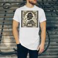 Poirot Mystery Books Vintage Detective Premium Tri-Blend Unisex Jersey T-Shirt