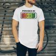 Powered By Books Bookworm Librarian Reading Unisex Jersey T-Shirt