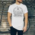 Im A Privilege Vintage Book Illustration Unisex Jersey T-Shirt Im A Privilege Vintage Book Illustration Unisex Jersey T-Shirt