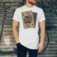 Queen Of Books Playing Card Aesthetic For Book Lovers Premium Tri-Blend Unisex Jersey T-Shirt