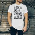 Racoon Reading Spicy Smutty Book Booktok I Read Trashy Books Unisex Jersey T-Shirt Racoon Reading Spicy Smutty Book Booktok I Read Trashy Books Unisex Jersey T-Shirt