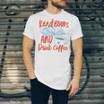 Read Book And Drink Coffee Book Club Reading Unisex Jersey T-Shirt Read Book And Drink Coffee Book Club Reading Unisex Jersey T-Shirt