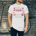 Read Your Heart Out Teacher Valentines Day Reading Book Love Unisex Jersey T-Shirt