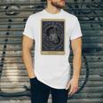 The Reader Tarot Card Mystic Dragon Book Magic Unisex Jersey T-Shirt The Reader Tarot Card Mystic Dragon Book Magic Unisex Jersey T-Shirt