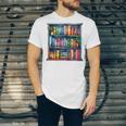 Reading And Bookcase Magic Book Premium Unisex Jersey T-Shirt