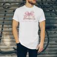 Reading Books Mom Mothers Day Coquette Pink Bow Book Lovers Unisex Jersey T-Shirt