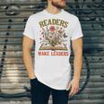 Reading Squad Book Lover Bookish Floral Readers Make Leaders Unisex Jersey T-Shirt Reading Squad Book Lover Bookish Floral Readers Make Leaders Unisex Jersey T-Shirt
