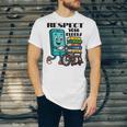 Respect Elders Cellphone Pushing Books In a Wheelchair Unisex Jersey T-Shirt
