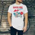 Retro Book Girl Summer For Women Beach Reading Unisex Jersey T-Shirt Retro Book Girl Summer For Women Beach Reading Unisex Jersey T-Shirt