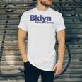 Retro Brooklyn Public Library NY New York Book Lover Unisex Jersey T-Shirt Retro Brooklyn Public Library NY New York Book Lover Unisex Jersey T-Shirt