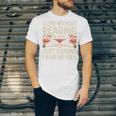Retro A Day Without Reading Is Like Just Kidding Book Lover Unisex Jersey T-Shirt