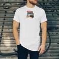 Retro Sometimes I Think I Read Too Much For Book Lover Unisex Jersey T-Shirt