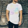 Return To Library Card Book Due Date Bookish Rainbow Reading Unisex Jersey T-Shirt