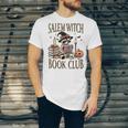 Salem Witch Book Club Raccoon Reading Unisex Jersey T-Shirt Salem Witch Book Club Raccoon Reading Unisex Jersey T-Shirt