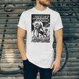 Science Fiction Writer At Work Vintage Book Cover Unisex Jersey T-Shirt Science Fiction Writer At Work Vintage Book Cover Unisex Jersey T-Shirt