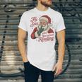 He Sees What You'Ve Been Reading Bookish Christmas Humor Unisex Jersey T-Shirt He Sees What You'Ve Been Reading Bookish Christmas Humor Unisex Jersey T-Shirt