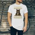 i Have Selective Hearing Cat Coffee Books Retro Unisex Jersey T-Shirt