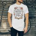 She Blooms Among The Pages Women Mom Wife Floral Book Lover Premium Tri-Blend Unisex Jersey T-Shirt She Blooms Among The Pages Women Mom Wife Floral Book Lover Premium Tri-Blend Unisex Jersey T-Shirt