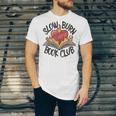 Slow Burn Book Club Romantasy Trope Smut Dark Romance Reader Unisex Jersey T-Shirt Slow Burn Book Club Romantasy Trope Smut Dark Romance Reader Unisex Jersey T-Shirt