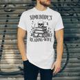 Somebody's Smut Reading Wife Smutty Book Lovers Unisex Jersey T-Shirt Somebody's Smut Reading Wife Smutty Book Lovers Unisex Jersey T-Shirt