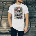 Sorry My Weekend Is Fully Booked Book Lovers Present Unisex Jersey T-Shirt