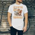 Squirrel Animal Life Is Better With Books And a Unisex Jersey T-Shirt Squirrel Animal Life Is Better With Books And a Unisex Jersey T-Shirt
